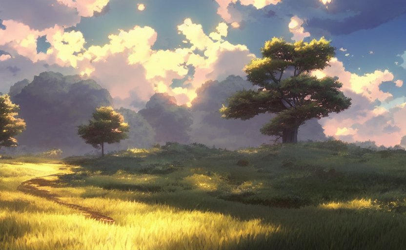 prompthunt: anime scenery by Makoto Shinkai, unreal engine, gradient ...
