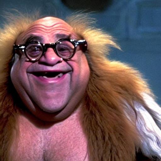 film still of danny devito wearing his glasses as fizzgig in the dark crystal