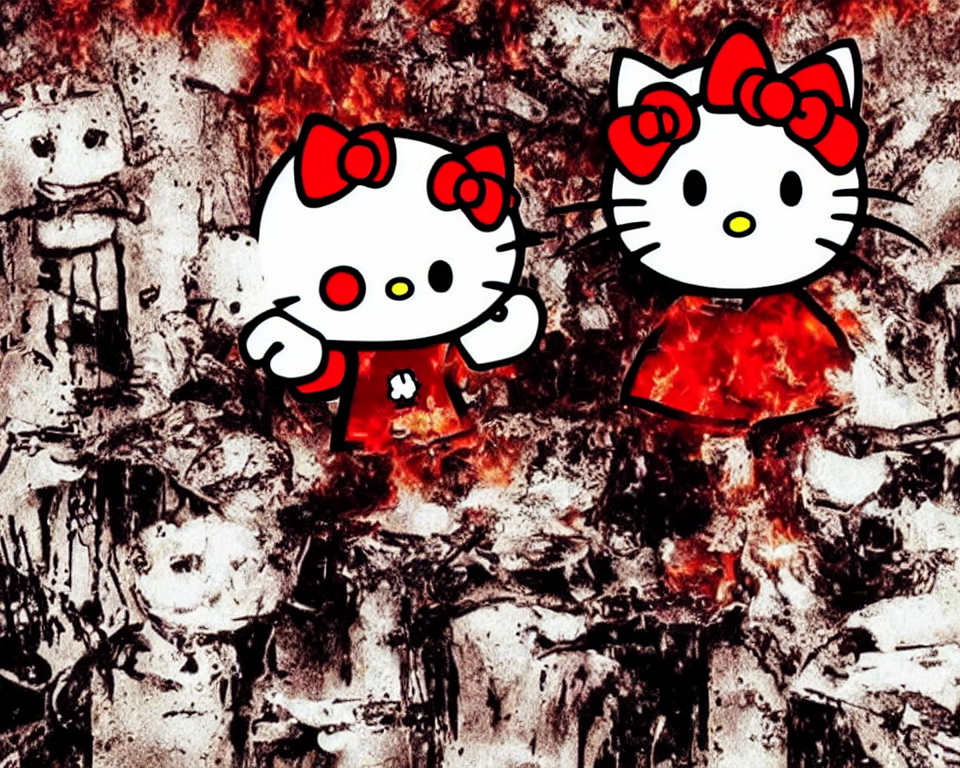Một bức poster kinh dị với chủ đề Hello Kitty? Bạn có thể không tin nhưng đó là sự kết hợp đáng sợ và thú vị cùng lúc. Hãy cùng xem chi tiết hơn và tìm hiểu về bộ phim khiến cộng đồng mạng dậy sóng này.