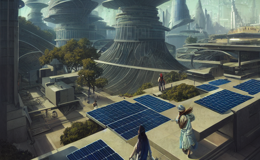 ArtStation - Solarpunk City
