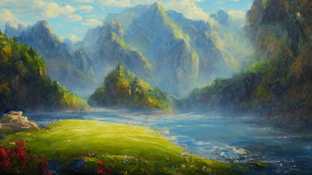Beautiful landscape paintings discount