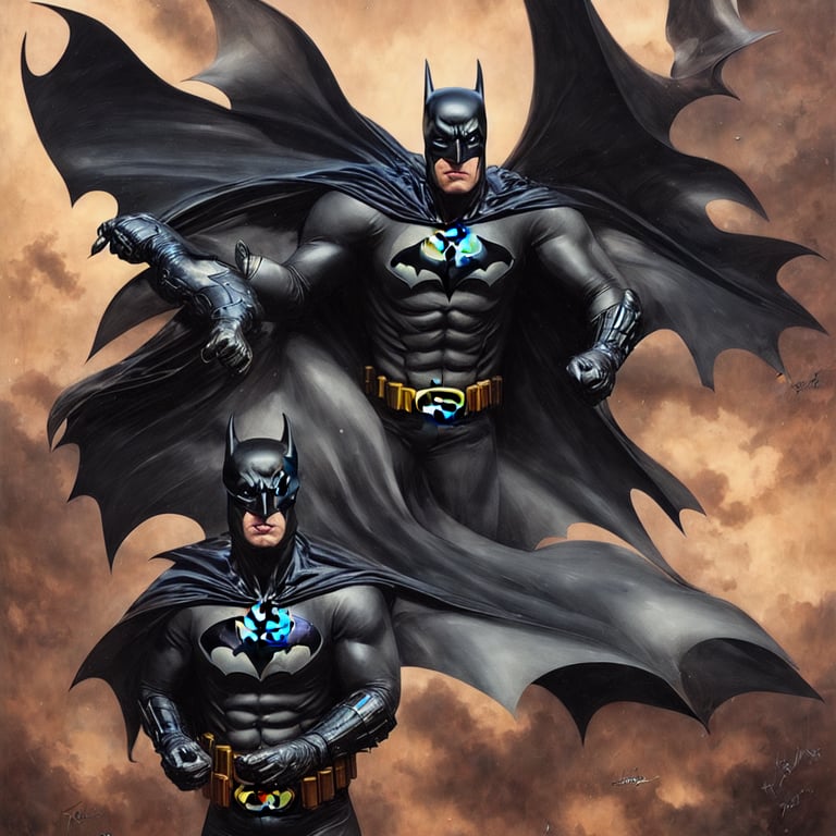 prompthunt: a portrait of batman standing with the batmobile by karol bak,  james jean, tom bagshaw, rococo, sharp focus, trending on artstation,  cinematic lighting, hyper realism, octane render, 8 k, hyper detailed,