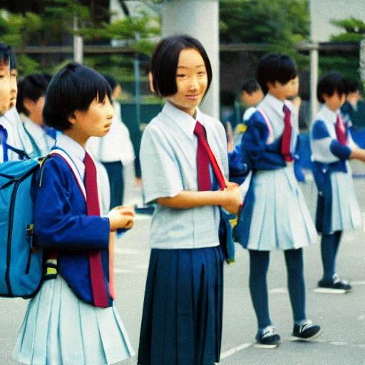prompthunt-japanese-middle-schooler-in-school-uniform-3-5-mm-courtesy