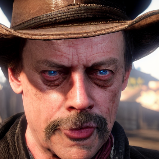 prompthunt steve buscemi stars as micah bell in the playstation 4