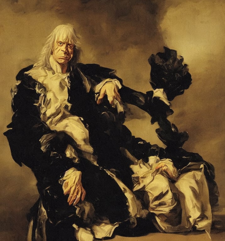 prompthunt A portraiture of Klaus Kinski painted by Hyacinthe Rigaud