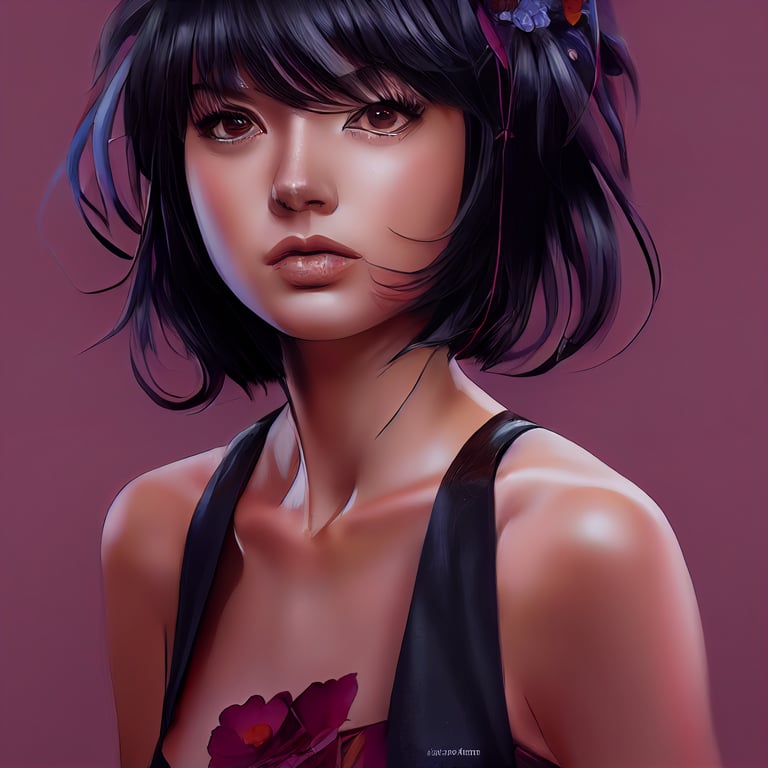 Prompthunt As Drawn By Artgerm And Ilya Kuvshinov And Sakimichan And Otomo Kutsuhiro Flowers