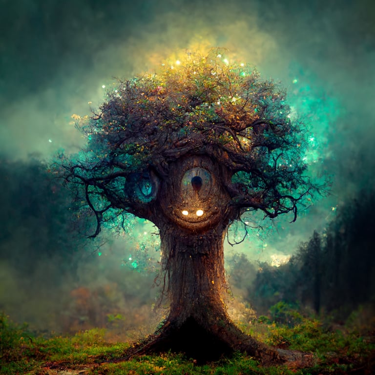 Wise Mystical Tree by солнышко