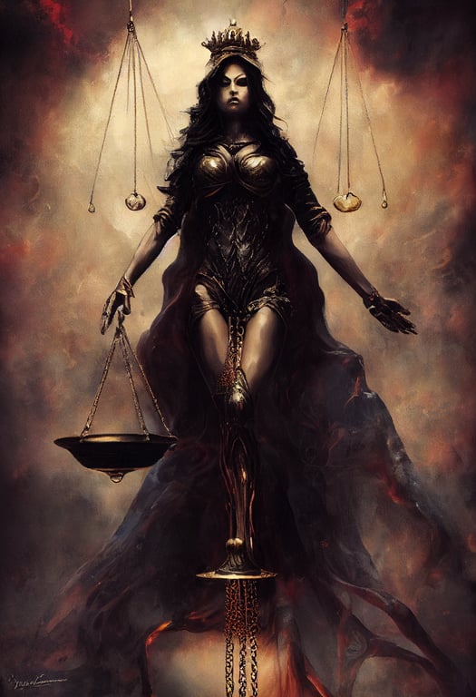 Lady Justice Art