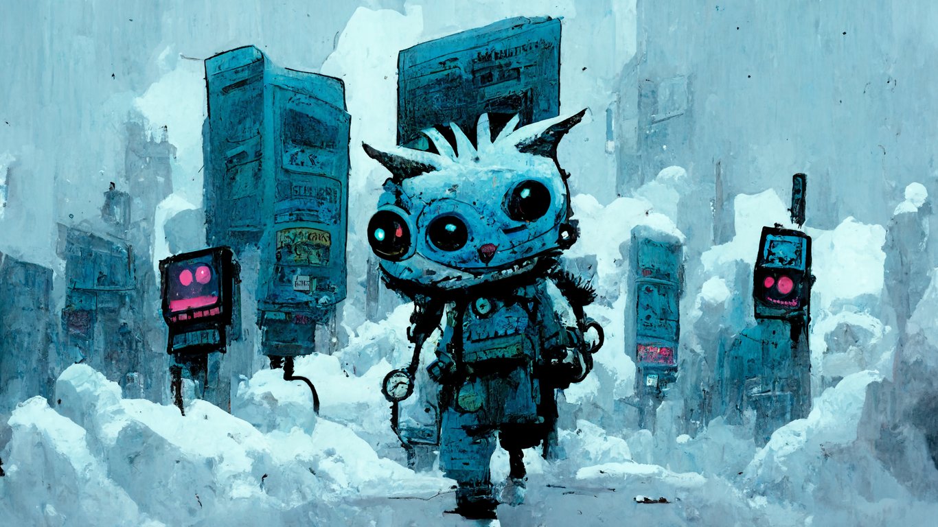 Ice Demon Wallpaper