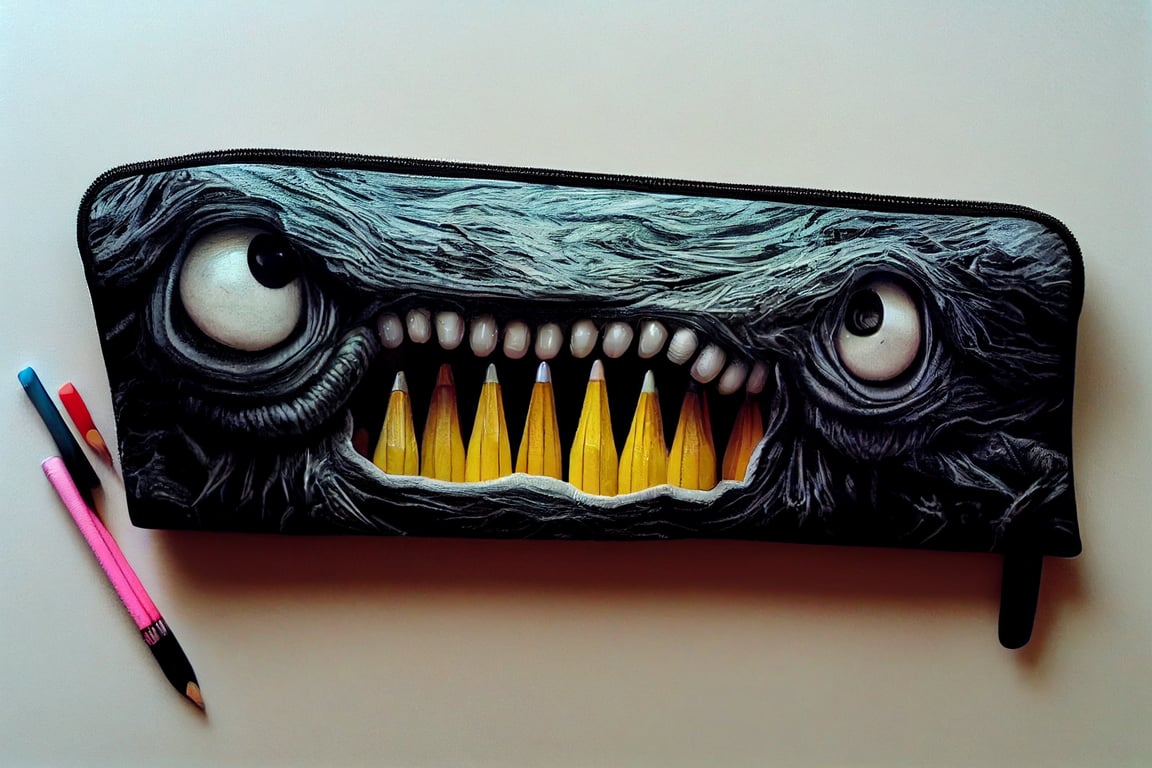This Pencil Case Has Teeth
