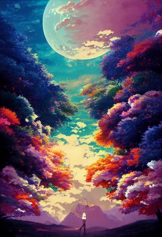 prompthunt reincarnated in another world anime fantasy vibrant colors