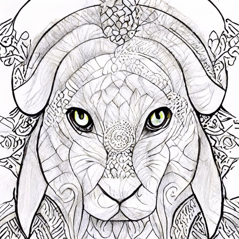 High Detailed Coloring Pages