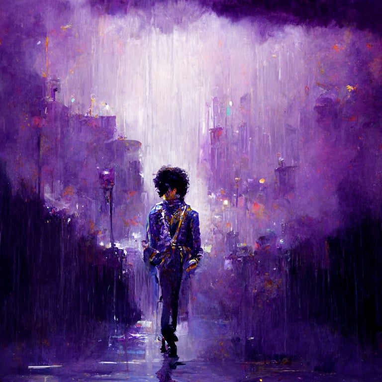 artist prince, purple rain, iconic