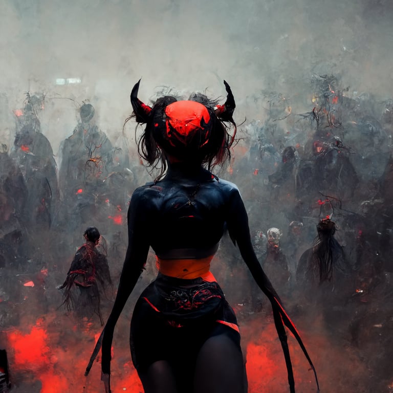 Devil Girl Wallpaper
