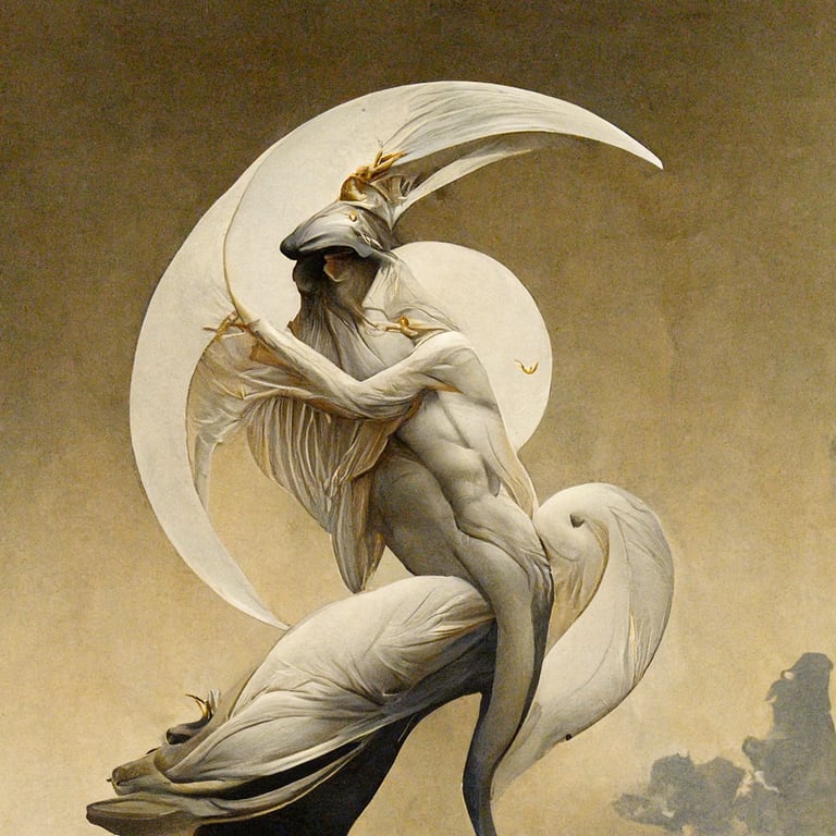 Endymion in the style of Michael Parkes