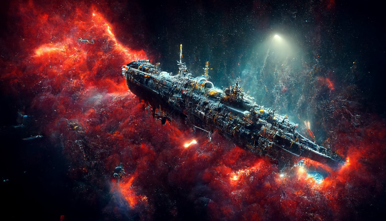 4K Space Battleship #1 by IntiArt on DeviantArt