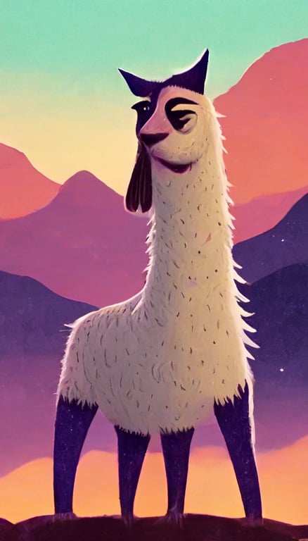 llama cartoon movie