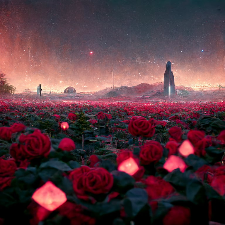 ArtStation - To the red rose.