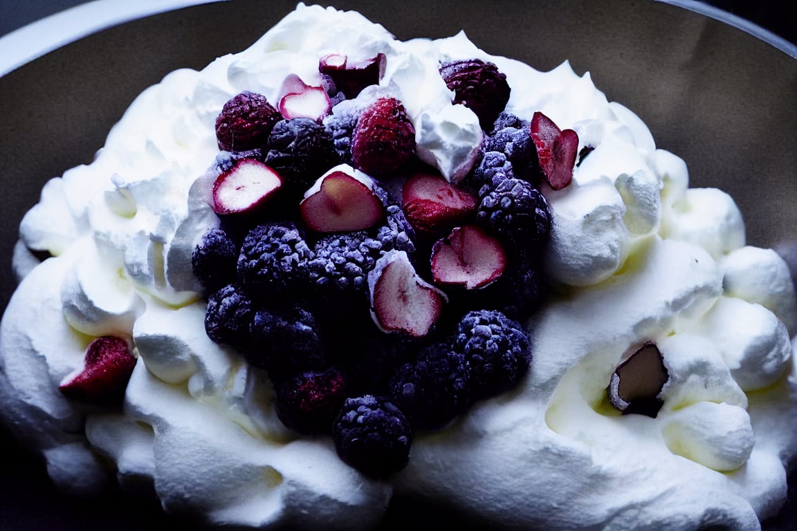 prompthunt On top of the fridge stood tonight’s pudding a huge mound