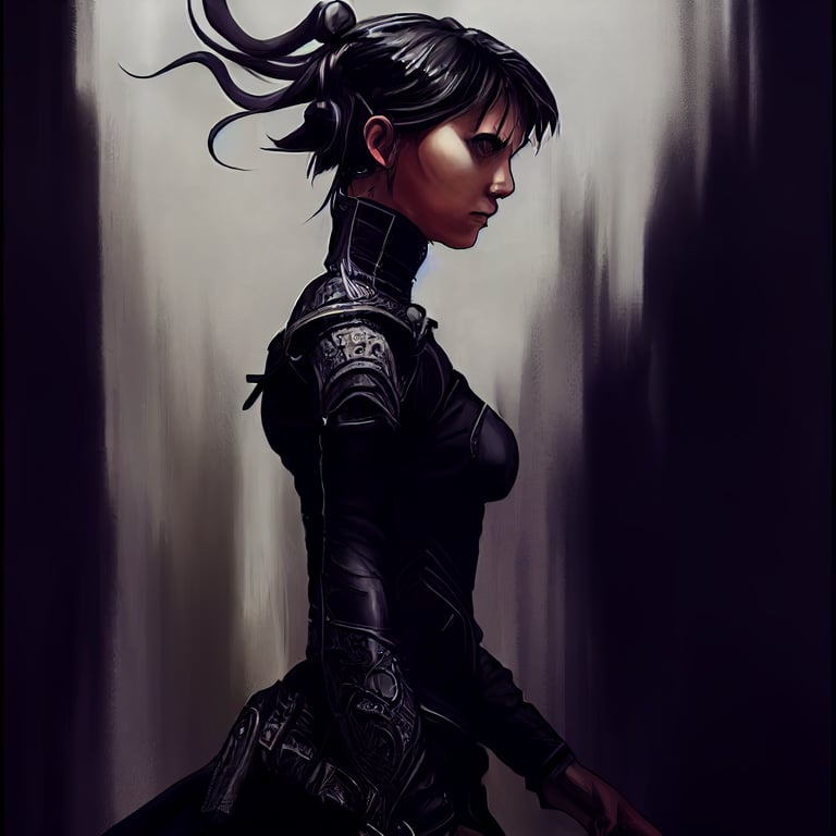 Sci Fi Female Assassin