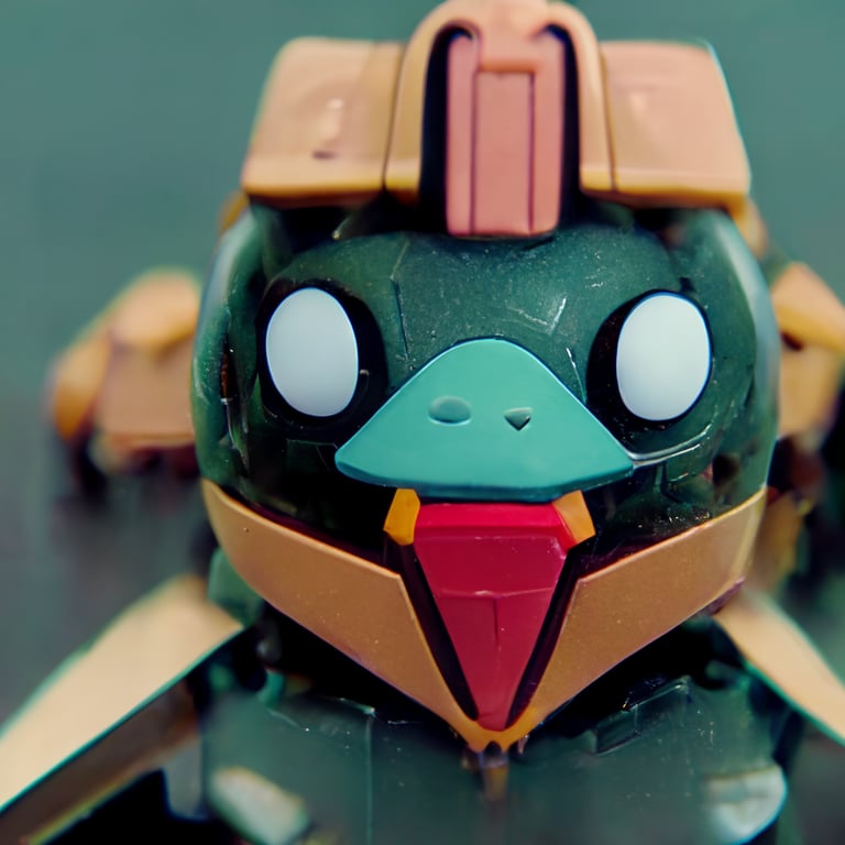 prompthunt: platypus made of tiny adorable anime gundam mech 4k