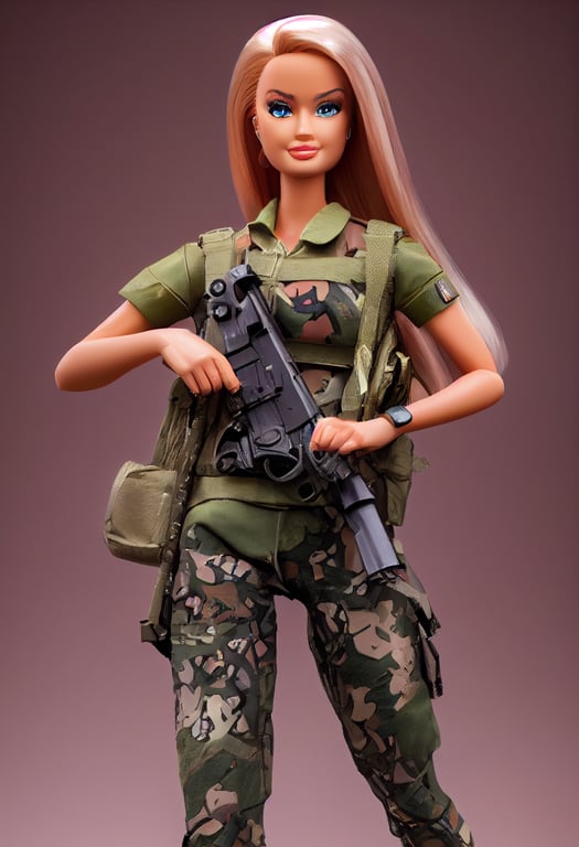 Gi joe store barbie doll