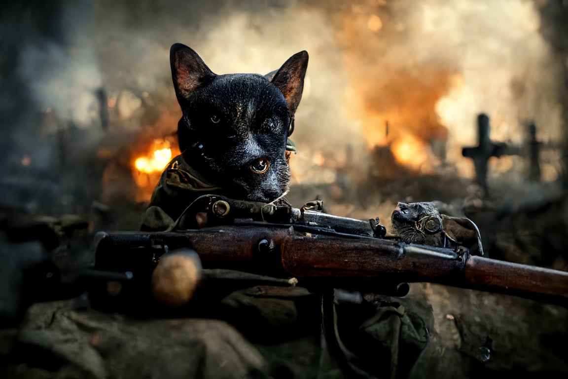 Cats And Dogs With Guns