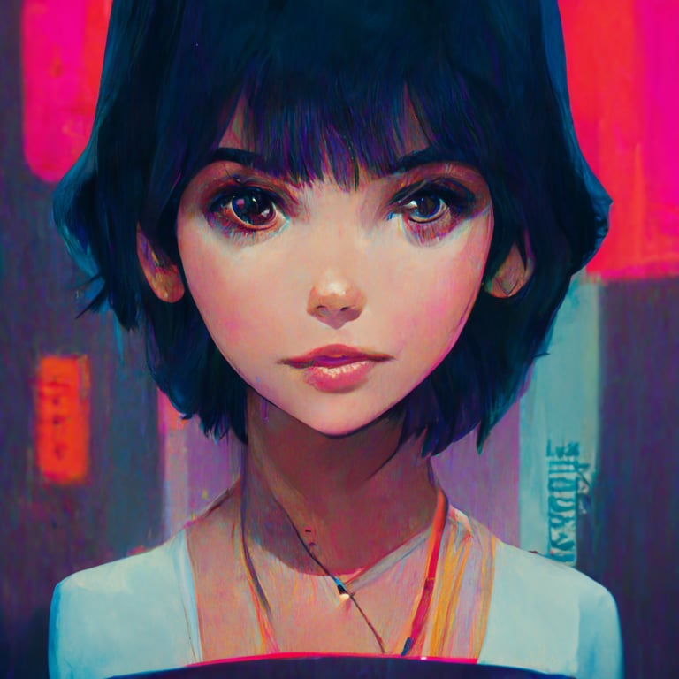 prompthunt: anime girl by ilya kuvshinov