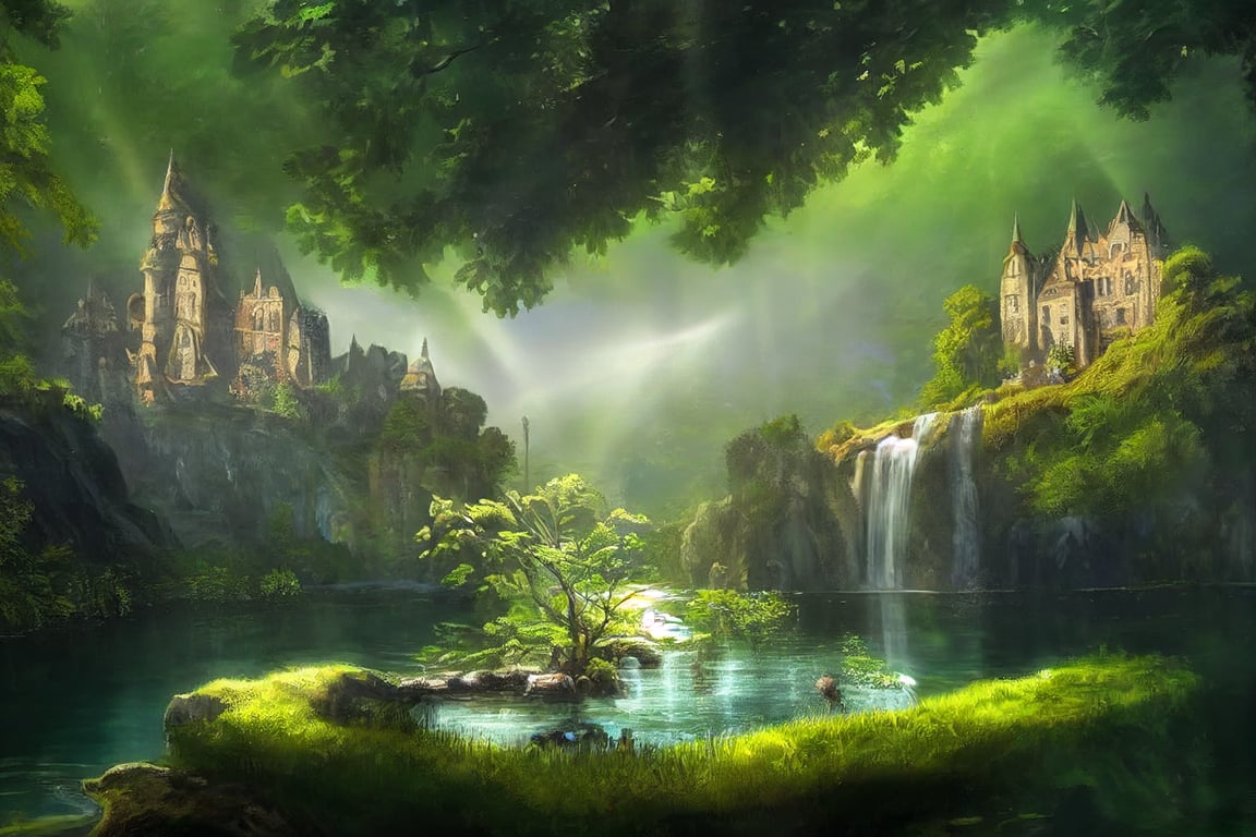 Lush Green Landscape