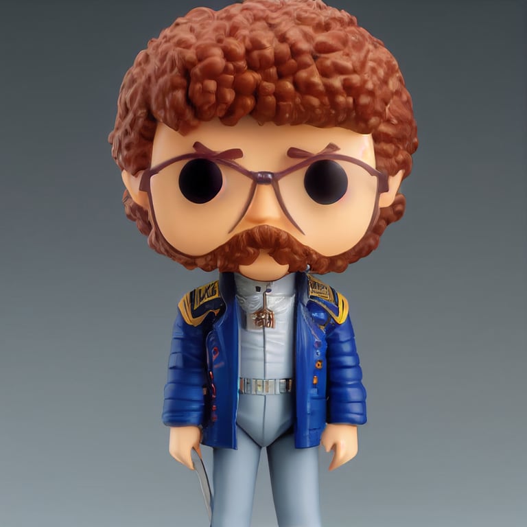 prompthunt napoleon dynamite funko pop action figure