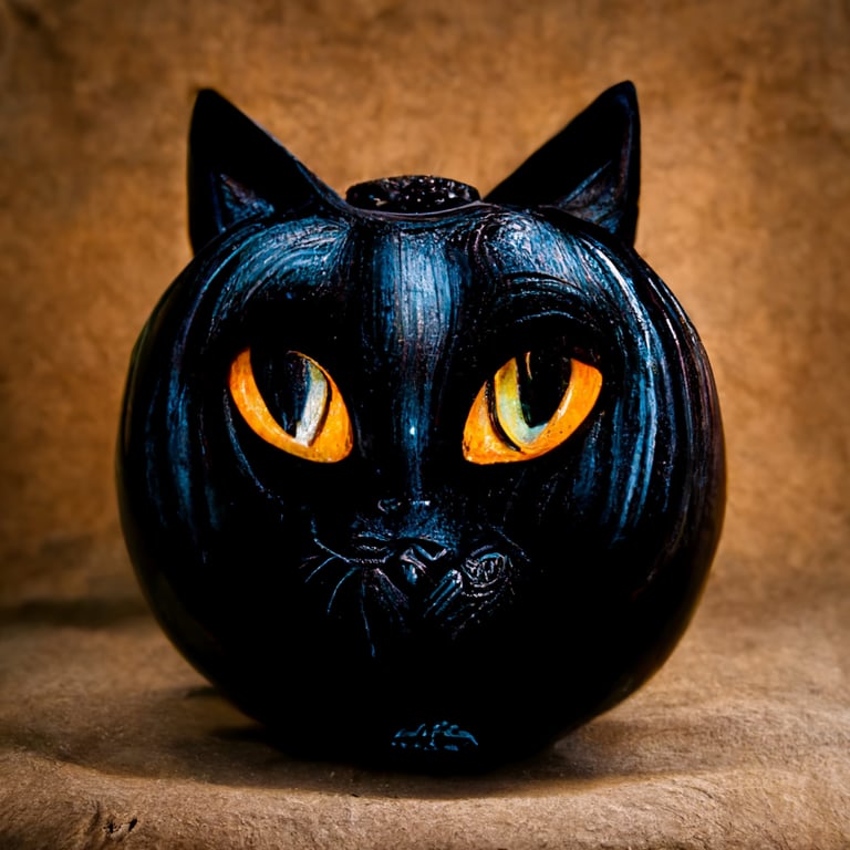 Face Painting Black Cat