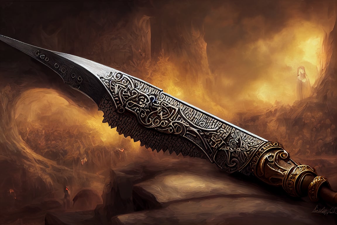 prompthunt medieval dagger, dungeon and dragon style, ultraHD