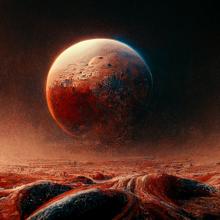 Mars The Red Planet Wallpaper