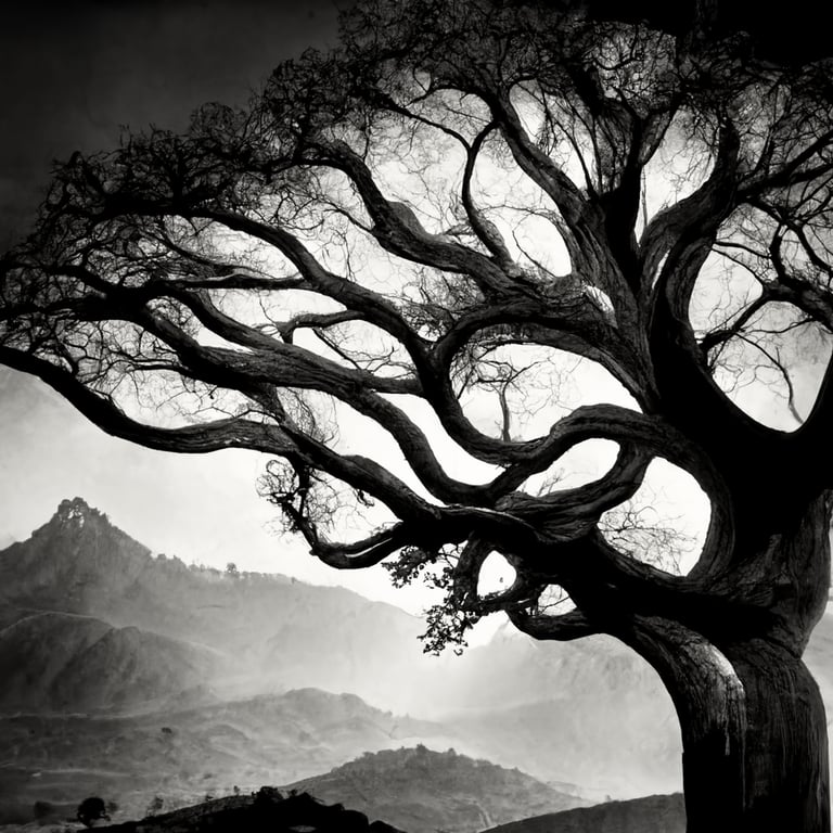 Ansel Adams Tree