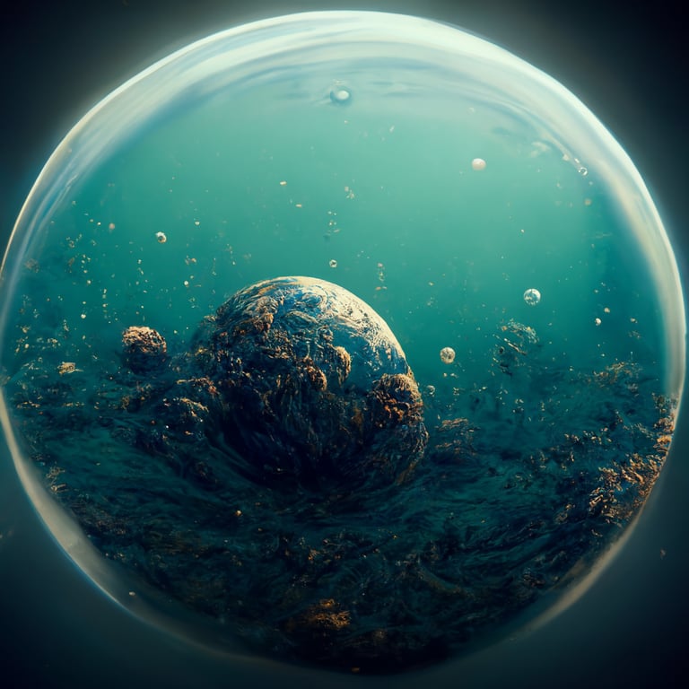 a water planet, 8k,hd,fantatic,Space,