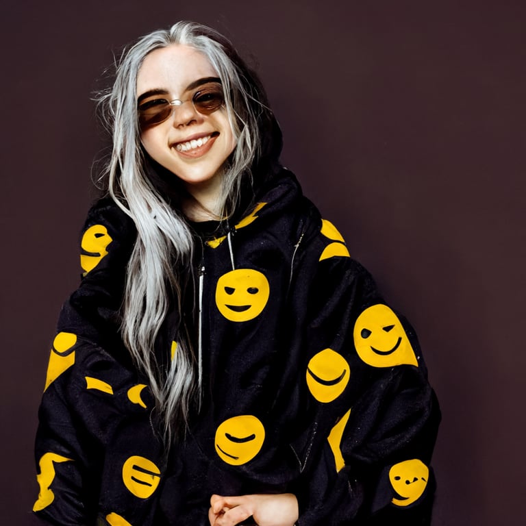Yellow hoodie billie eilish top