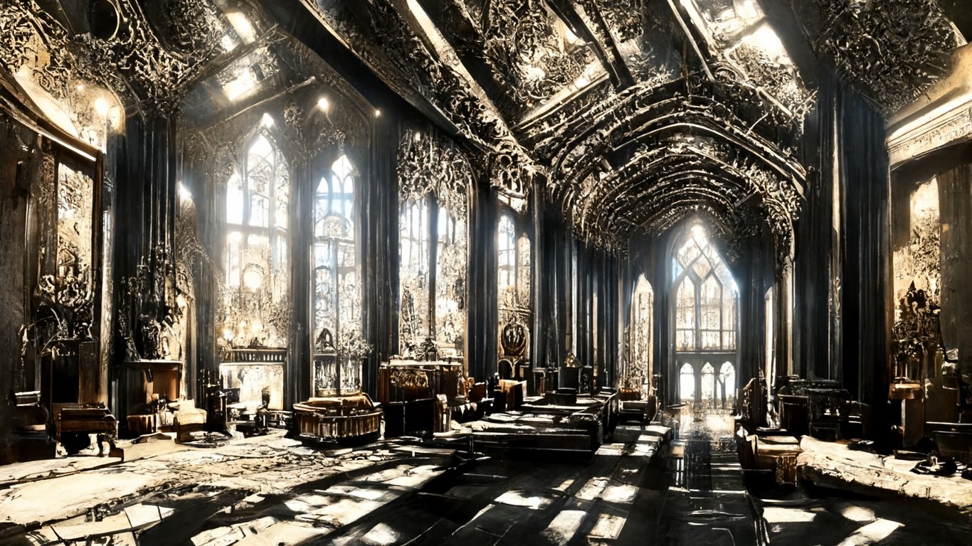 Gothic Castle Interior Design Cyber