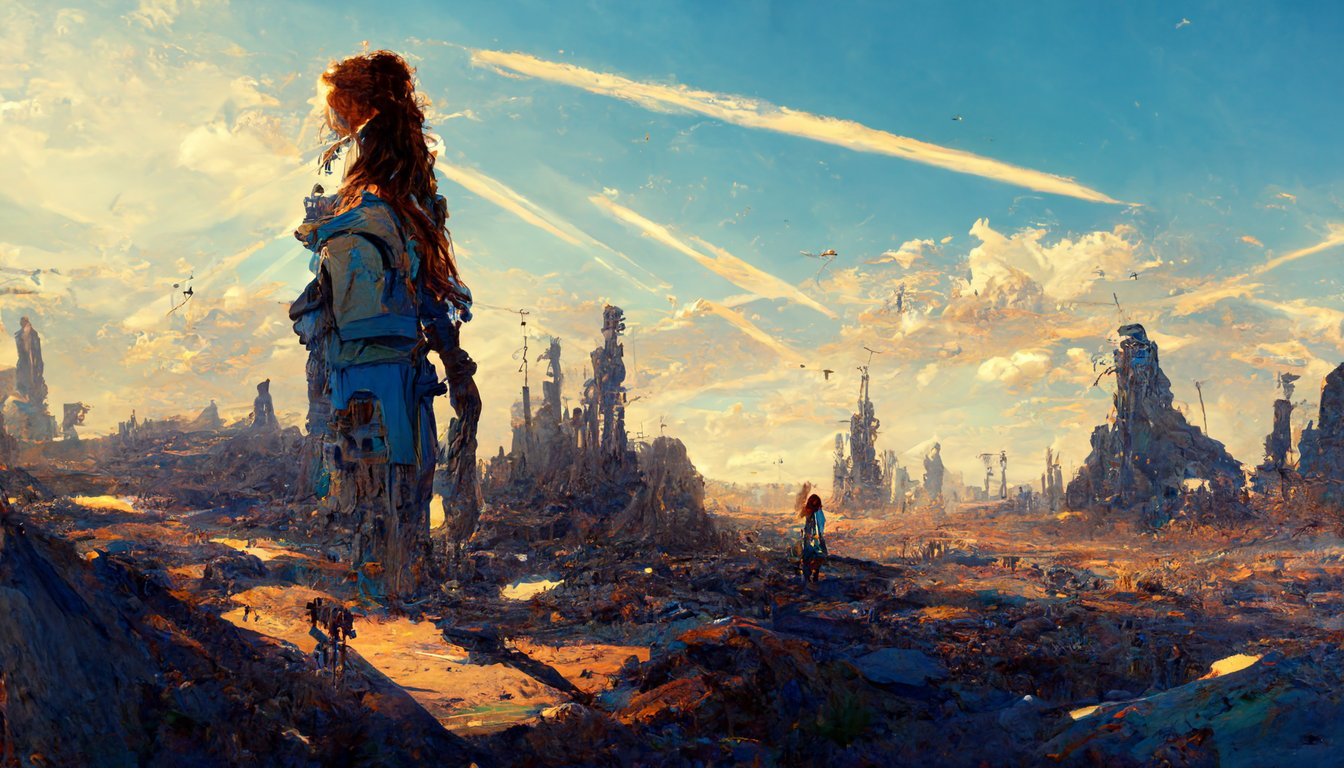 HORIZON ZERO DAWN, OUR 1000TH PROJECT, RELEASED WITH 3D ART FROM