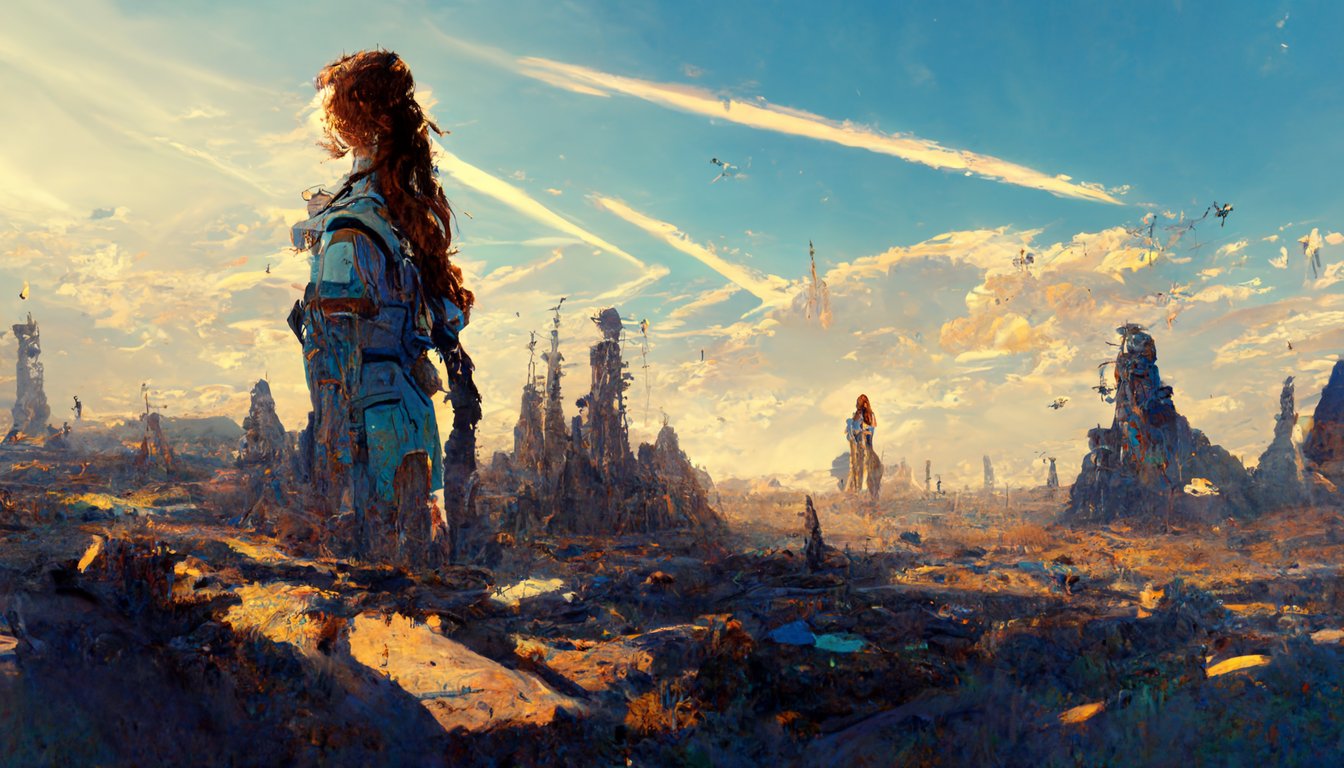 Horizon Zero Dawn - Hãy đắm mình vào thế giới đang chờ đón bạn trong trò chơi video Horizon Zero Dawn. Với đồ họa tuyệt đẹp và câu chuyện hấp dẫn, bạn sẽ không thể rời mắt khỏi việc khám phá những bí ẩn và đánh bại các thế lực độc ác.