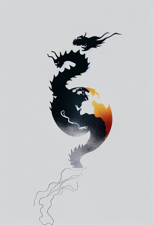 Chinese Dragon Breathe Fire