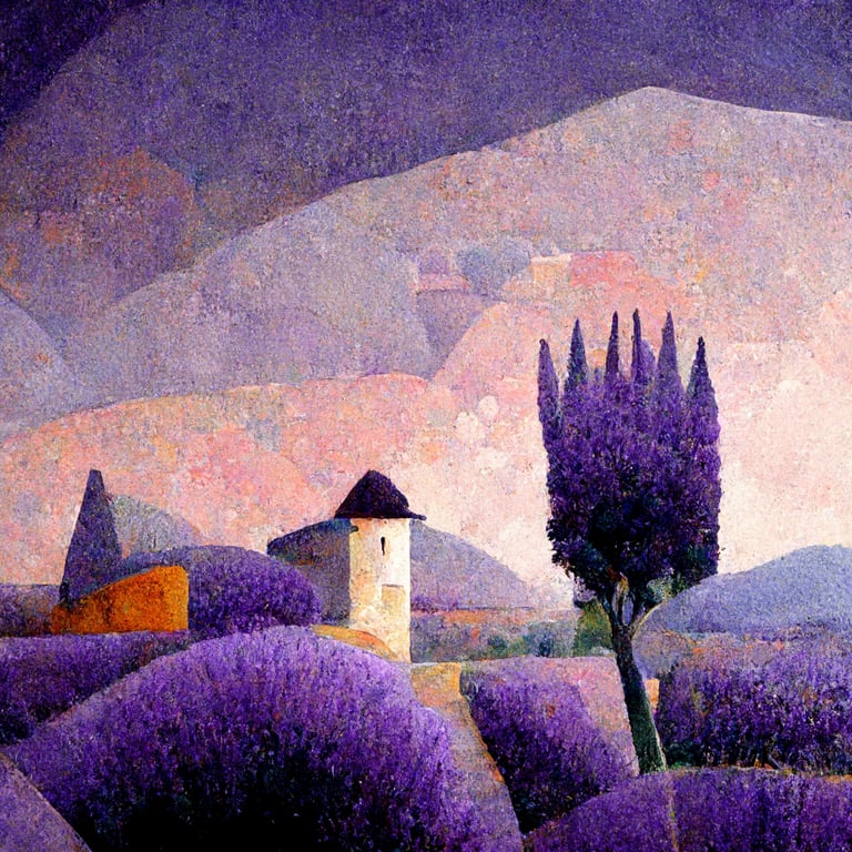 Lavender Haze – Fine ART Napa