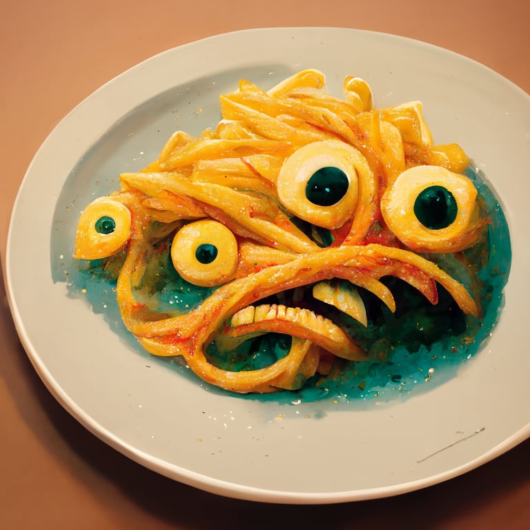 prompthunt: angry pasta