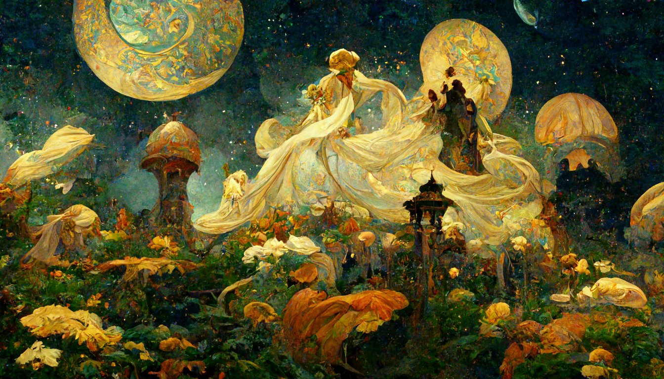 Art Nouveau Oil Paintings