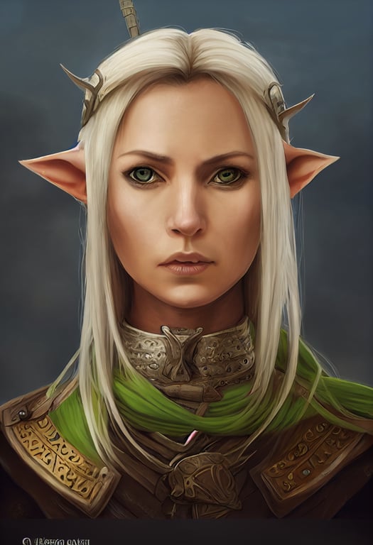 Elven Archer Portrait