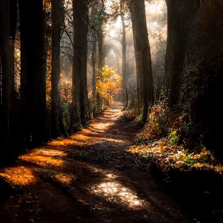 Winding Dirt Paths
