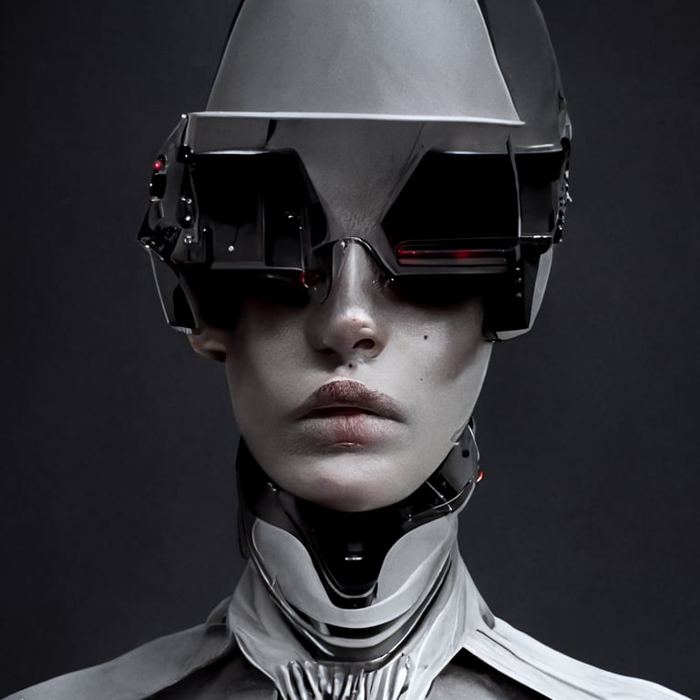 prompthunt: balenciaga futuristic robot