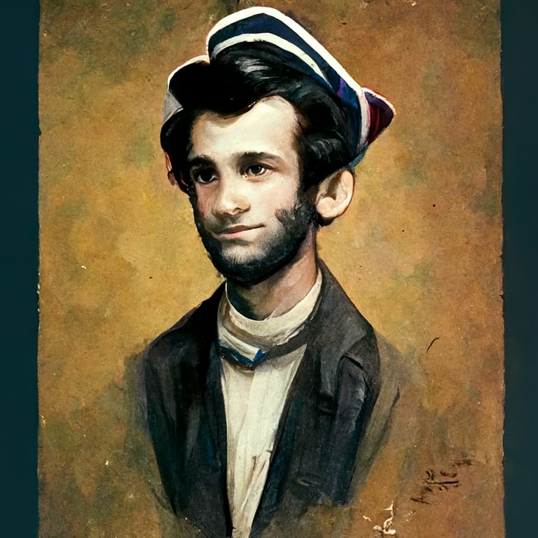 abraham lincoln as a young man