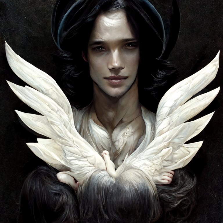 Raven Haired Angel