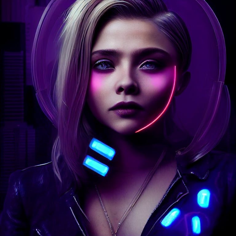 Step into the future with this hyper-realistic, sci-fi inspired mech suit  of @chloegmoretz @chloegmoretz1997 . Created using AI Boost app…