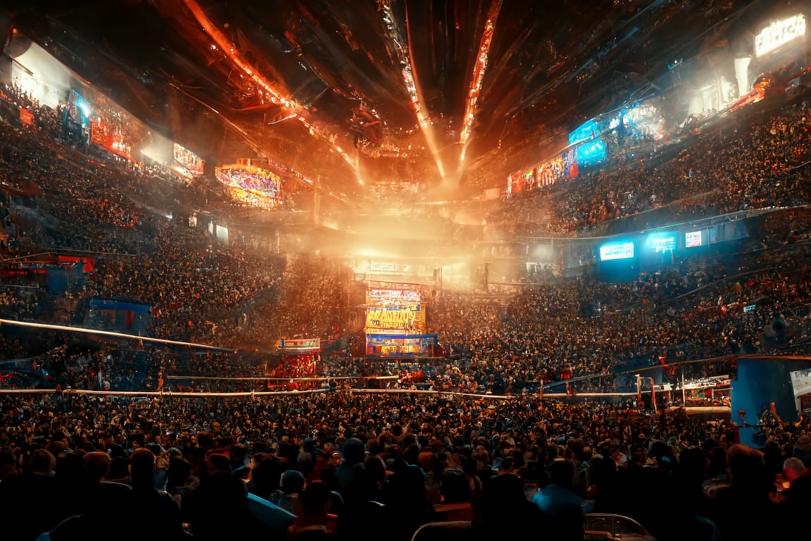prompthunt Pro Wrestling Show, SmackDown, Raw, WrestleMania, WWE, AEW